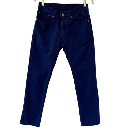 Levi's Other - LEVI’S 511 Mens Jeans Size 28 X 28 16 Regular Blue Straight Leg Soft 100% Cotton